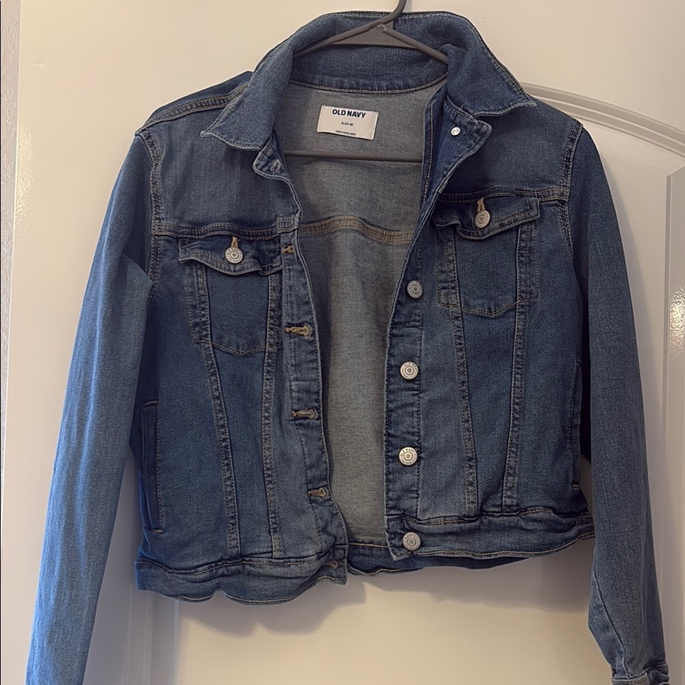 Old Navy Blue Jean Jacket Classic Denim Style